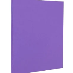 Card Stock*JAM Paper 65 lb. Cardstock Paper, 8.5" x 11", Violet Purple, 250 Sheets/Ream (102426B)
