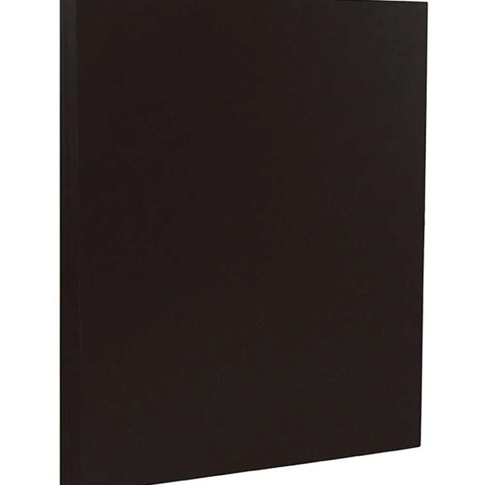Card Stock*JAM Paper 80 lb. Cardstock Paper, 8.5" x 11", Black, 50 Sheets/Pack (6293359)