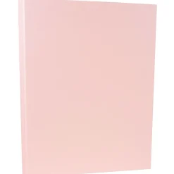 Card Stock*JAM Paper 80 lb. Cardstock Paper, 8.5" x 11", Baby Pink, 50 Sheets/Pack (5155791)