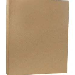 Card Stock*JAM Paper 65 lb. Cardstock Paper, 8.5" x 11", Brown Kraft, 250 Sheets/Ream (LEKR120606B)