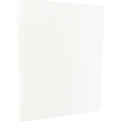 Card Stock*JAM Paper 80 lb. Cardstock Paper, 8.5" x 11", White Glossy, 250 Sheets/Pack (1034702)