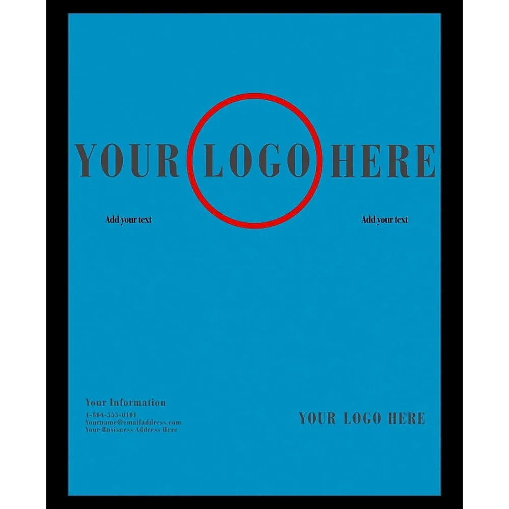 Card Stock*JAM Paper 65 lb. Cardstock Paper, 8.5" x 11", Blue, 50 Sheets/Pack (101899)