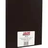 Card Stock*JAM Paper 28 lb. Colored Paper, 8.5" x 11", Black, 50 Sheets/Pack (64429571)
