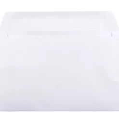 New JAM Paper 6 x 9 Booklet Commercial Envelopes, White, 100/Pack (15866I)