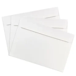 Hot JAM Paper 7 x 10 Booklet Commercial Envelopes, White, 25/Pack (5528)