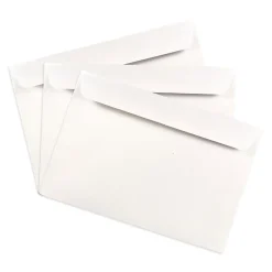 Outlet JAM Paper 7.5 x 10.5 Booklet Commercial Envelopes, White, 25/Pack (4246)