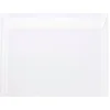 Clearance JAM Paper 10" x 13" Booklet Translucent Vellum Envelopes, Clear, 10/Pack (900840420D)