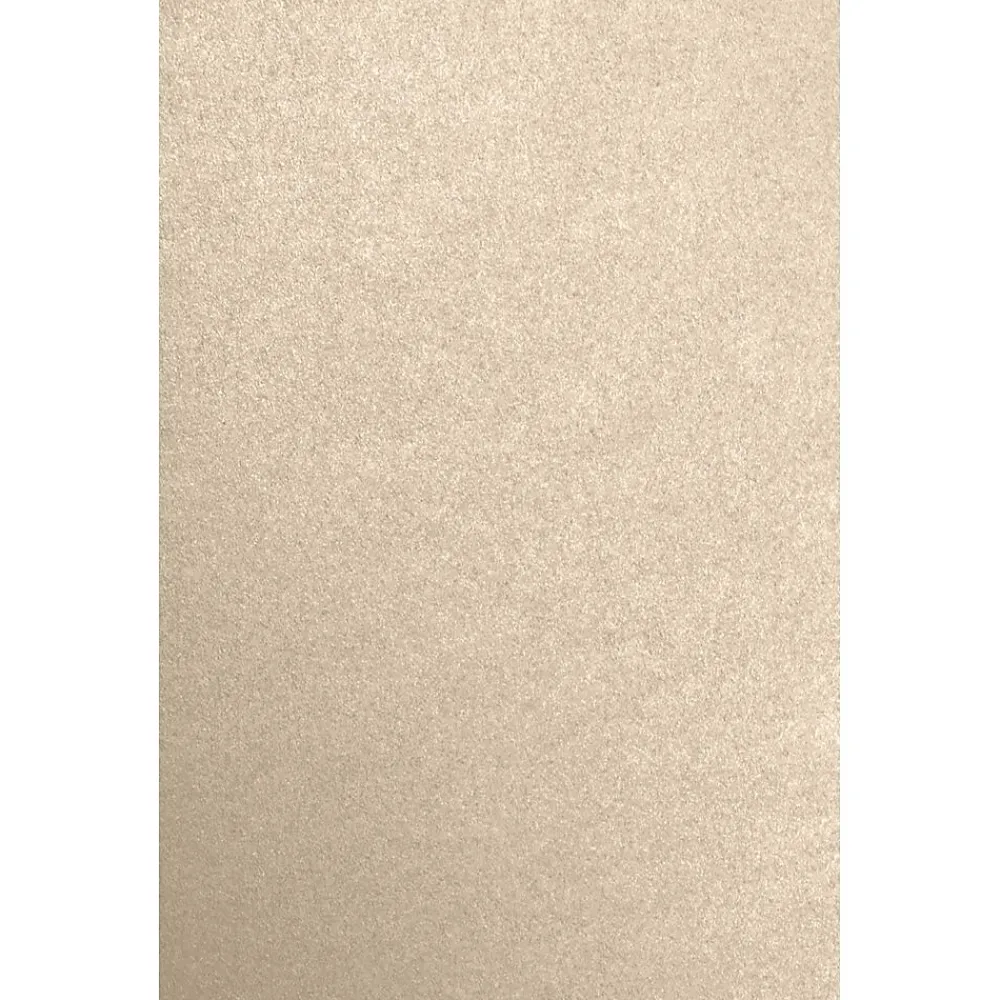 Multipurpose Paper*JAM Paper 11" x 17" Color Multipurpose Paper, 80 lbs., Taupe Metallic, 50 Sheets/Ream (1117-P-M09-50)