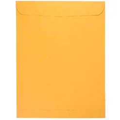 Best JAM Paper 11.5 x 14.5 Kraft Open End Catalog Envelopes with Peel and Seal Closure, Brown Kraft Manila, Bulk 500/Box (13034235c)