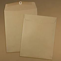 Hot JAM Paper 10 x 13 Kraft Open End Catalog Envelopes with Clasp Closure, Brown Kraft Paper Bag, 25/Pack (563120854)