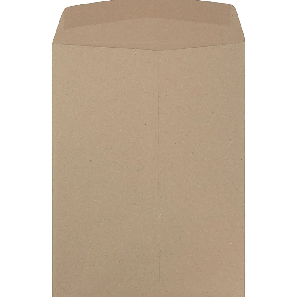 Hot JAM Paper 10 x 13 Kraft Open End Catalog Envelopes, Brown Kraft Paper Bag, 100/Pack (6315603)
