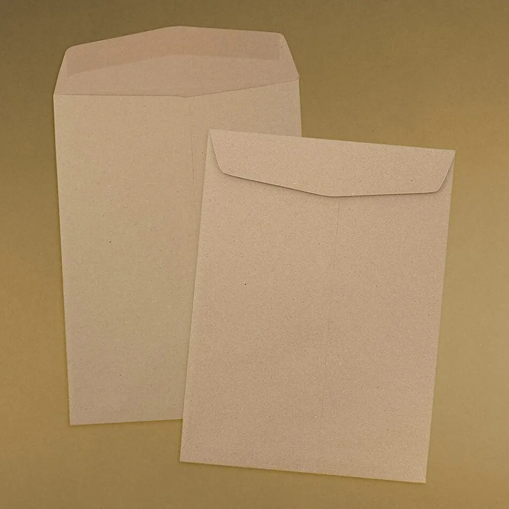 Hot JAM Paper 10 x 13 Kraft Open End Catalog Envelopes, Brown Kraft Paper Bag, 100/Pack (6315603)