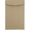 Sale JAM Paper 6" x 9" Kraft Open End Catalog Envelopes, Brown Kraft Paper Bag, 10/Pack (51286524B)