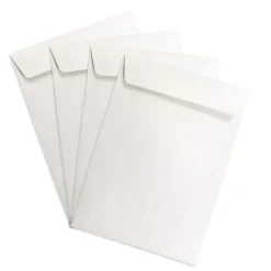JAM Paper 7.5 x 10.5 Open End Catalog Envelopes, White, 50/Pack (4120H)