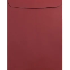 JAM Paper 9 x 12 Open End Catalog Envelopes, Dark Red, 50/Pack (31287532i)