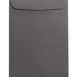 Clearance JAM Paper 9 x 12 Open End Catalog Envelopes, Dark Grey, 50/Pack (21285783i)