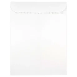 Best JAM Paper 9.5 x 12.5 Open End Catalog Envelopes with Peel and Seal Closure, White, 25/Pack (356828781A)