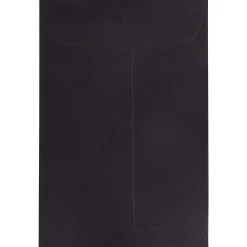 Sale JAM Paper 6 x 9 Open End Catalog Envelopes, Black, 50/Pack (88095i)