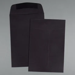 Sale JAM Paper 6 x 9 Open End Catalog Envelopes, Black, 50/Pack (88095i)