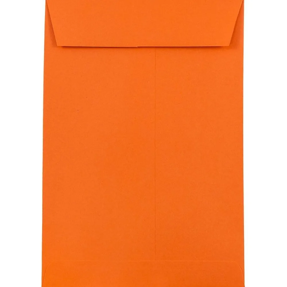 Hot JAM Paper ® 6 x 9 Open End Catalog Colored Envelopes, Orange Recycled, 250/Pack (88129D)