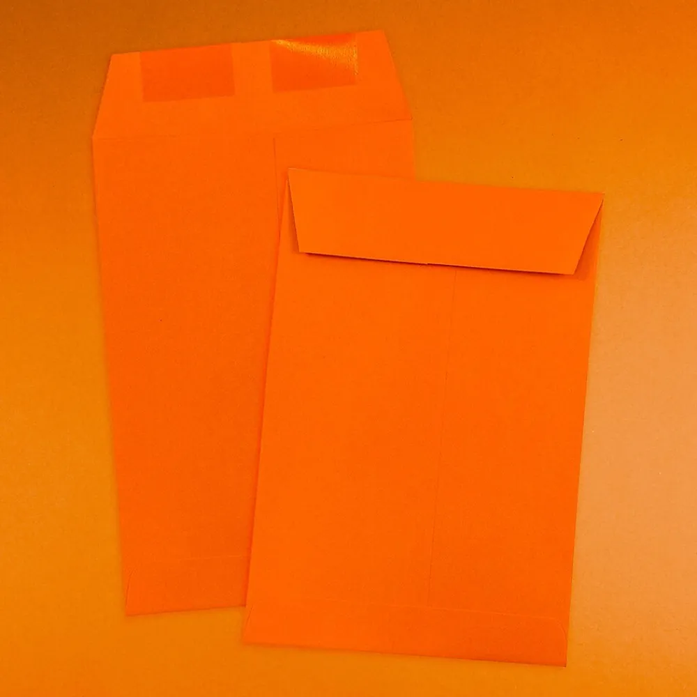 Hot JAM Paper ® 6 x 9 Open End Catalog Colored Envelopes, Orange Recycled, 250/Pack (88129D)