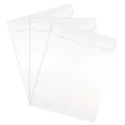 Online JAM Paper ® 9 x 12 Open End Catalog Envelopes with Peel and Seal Closure, White, Bulk 100/Pack (356828780C)