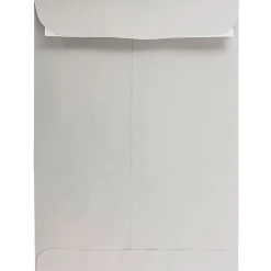 Clearance JAM Paper 9 x 12 Open End Catalog Envelopes with Peel and Seal Closure, Light Grey, 100/Pack (12931115c)