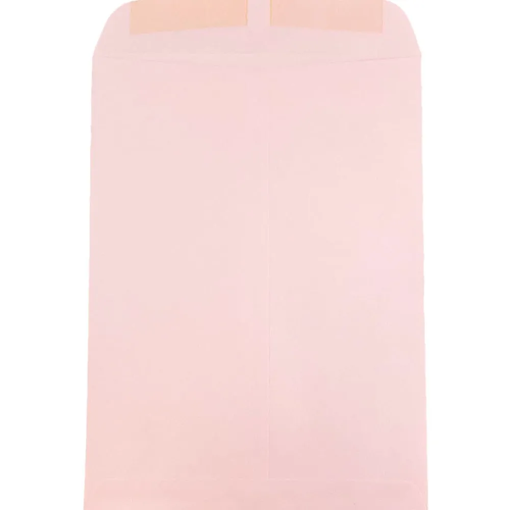 Online JAM Paper 6 x 9 Open End Catalog Envelopes, Baby Pink, 100/Pack (51285797)