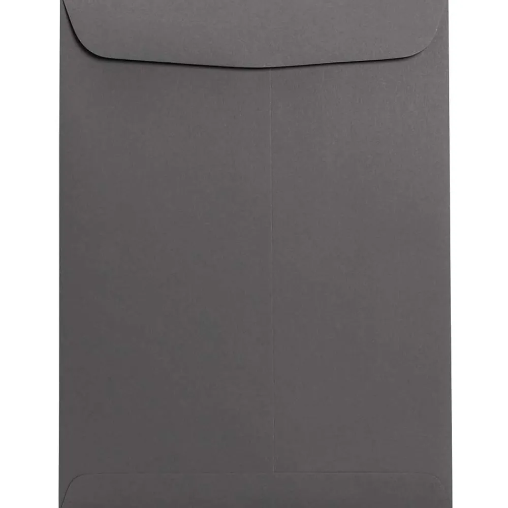 Discount JAM Paper 9 x 12 Open End Catalog Envelopes, Dark Grey, 100/Pack (21285783)