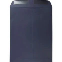 JAM Paper 10 x 13 Open End Catalog Envelopes, Navy Blue, 10/Pack (12828427f)