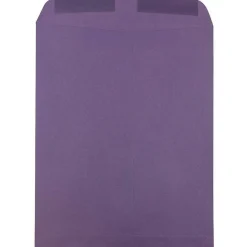 Outlet JAM Paper 10 x 13 Open End Catalog Envelopes, Dark Purple, 100/Pack (1287032f)