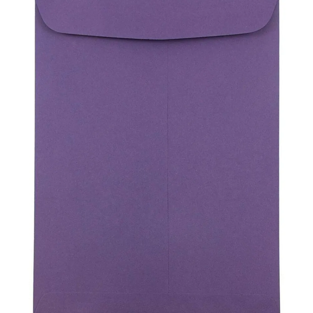 Discount JAM Paper 9" x 12"" Open End Catalog Envelopes, Dark Purple, 10/Pack (51287430D)