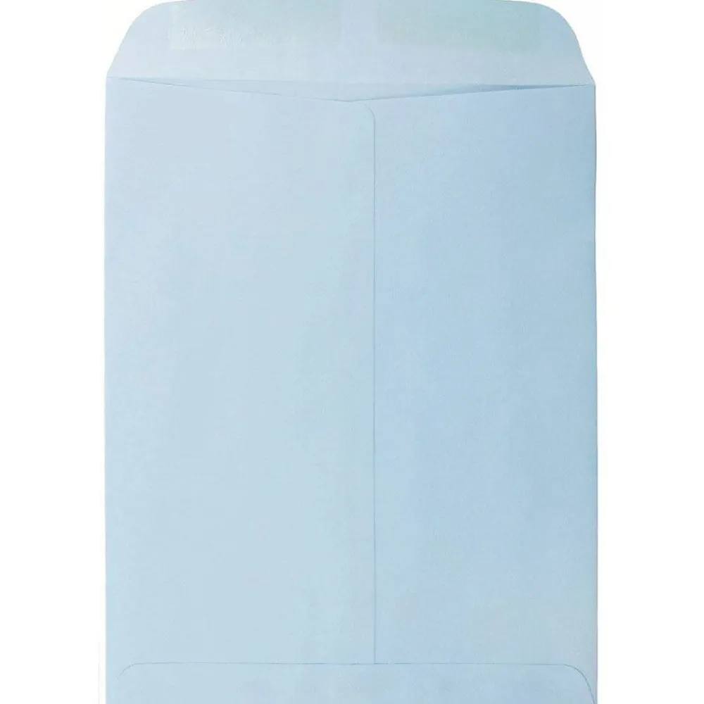 Clearance JAM Paper 10" x 13" Open End Catalog Envelopes, Baby Blue, 10/Pack (1286188B)