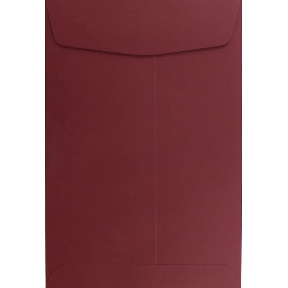 Discount JAM Paper 6" x 9" Open End Catalog Envelopes, Dark Red, 10/Pack (31287522B)