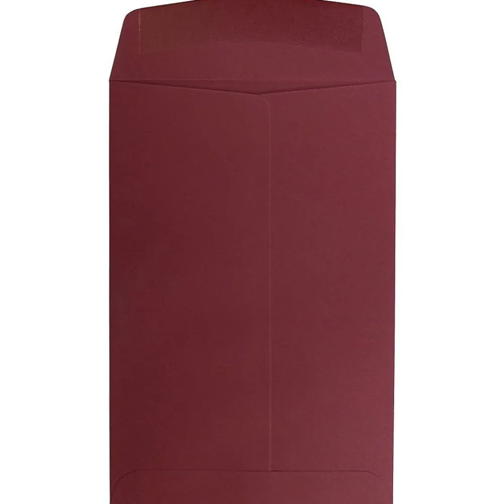 Discount JAM Paper 6" x 9" Open End Catalog Envelopes, Dark Red, 10/Pack (31287522B)