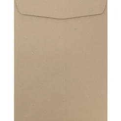 JAM Paper 10" x 13" Open End Catalog Envelopes, Brown Kraft Paper Bag, 10/Pack (6315603B)