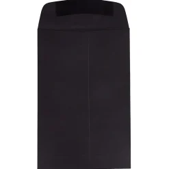 Sale JAM Paper 6" x 9" Open End Catalog Envelopes, Black, 10/Pack (88095B)