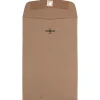 Clearance JAM Paper 6" x 9" Open End Catalog Envelopes with Clasp Closure, Brown Kraft Paper Bag, 10/Pack (563120844D)