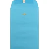 Sale JAM Paper 6" x 9" Open End Catalog Colored Envelopes with Clasp Closure, Blue Recycled, 10/Pack (V0128123B)