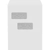New JAM Paper 9 x 12 Open End Double Window Envelopes, Security Tint, 28lb, White, 50 Pack (912DW-28WST-50)