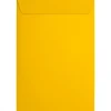 JAM Paper 6 x 9 Open End Envelopes, Sunflower Yellow, 50 Pack (EX1644-12-50)