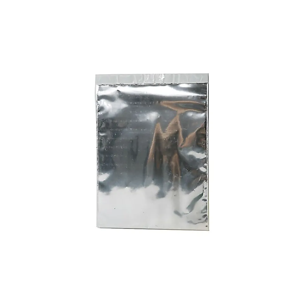 Discount JAM Paper 9 x 12 Open End Foil Envelopes with Self-Adhesive Closure, Silver, 25/Pack (1323293)