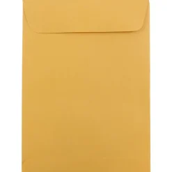 Discount JAM Paper 5.5 x 7.5 Open End Kraft Catalog Envelopes, Brown Kraft Manila, 50/Pack (4101i)