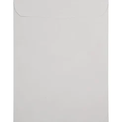 Discount JAM Paper 10 x 13 Open End Recycled Envelopes with Peel and Seal Closure, Light Grey, 50/pack (284317030B)