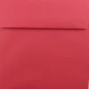 Sale JAM Paper 8.5 x 8.5 Square Colored Invitation Envelopes, Red Recycled, Bulk 250/Box(2794374H)