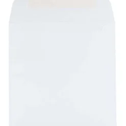 New JAM Paper 6.5 x 6.5 Square Invitation Envelopes, White, 100/Pack (28417B)