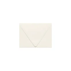 Outlet JAM Paper A2 Booklet Envelope 4 3/8" x 5 3/4", Natural White, 50/Pack (1870-NPC-50)