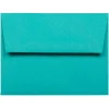Hot JAM Paper A2 Colored Invitation Envelopes, 4.375 x 5.75, Sea Blue Recycled, 50/Pack (70207I)