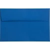 JAM Paper A9 Invitation Envelope 5 3/4" x 8 3/4", Presidential Blue, 25/Pack (563916910)
