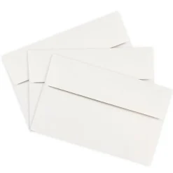 New JAM Paper A10 Invitation Envelopes, 6 x 9.5, White, 25/Pack (12039)